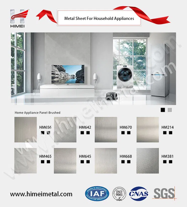 Metal Sheet For Household Appliances