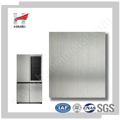冷冻柜面板用黑色拉丝图案Vcm彩色金属板