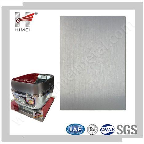 Metal Drawing Silver Home Application Decoration VCM Laminating Steel Sheet