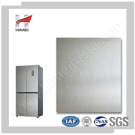 新型银色PVC涂层钢板为门冰箱