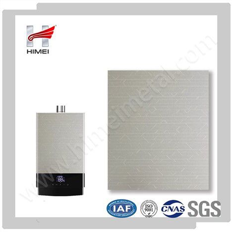 Anti Fading Material Vcm Film Coated Sheet Galvanized Metal For Water Heater Shell Decoration