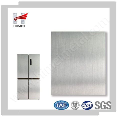 Fine Drawing Pattern VCM Laminated Sheet Metal For Refrigerator Panel