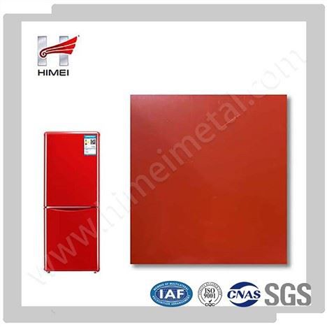 纯红色金属层压钢板用于家用电器面板beplay体育app应用助手