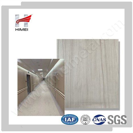 PVC木纹层压钢板墙板装饰