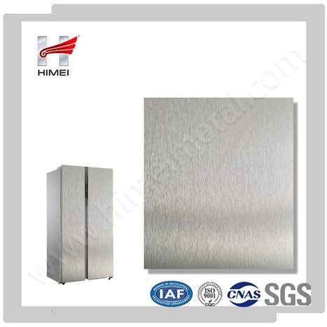 电冰箱门板用银发际层压VCM金属板